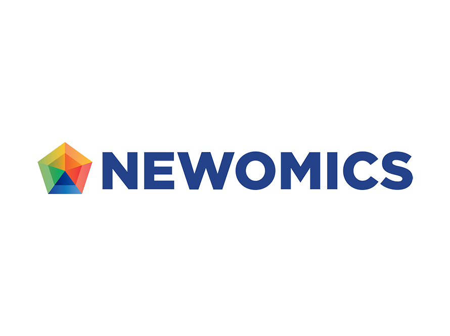Newomics logo.