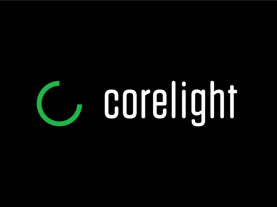 Corelight logo.