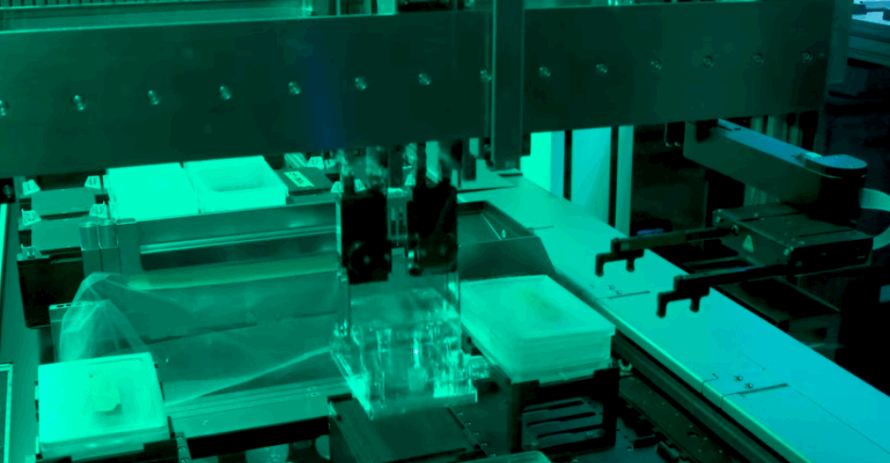 An EcoBOT-Automated Platform operates on another machine.