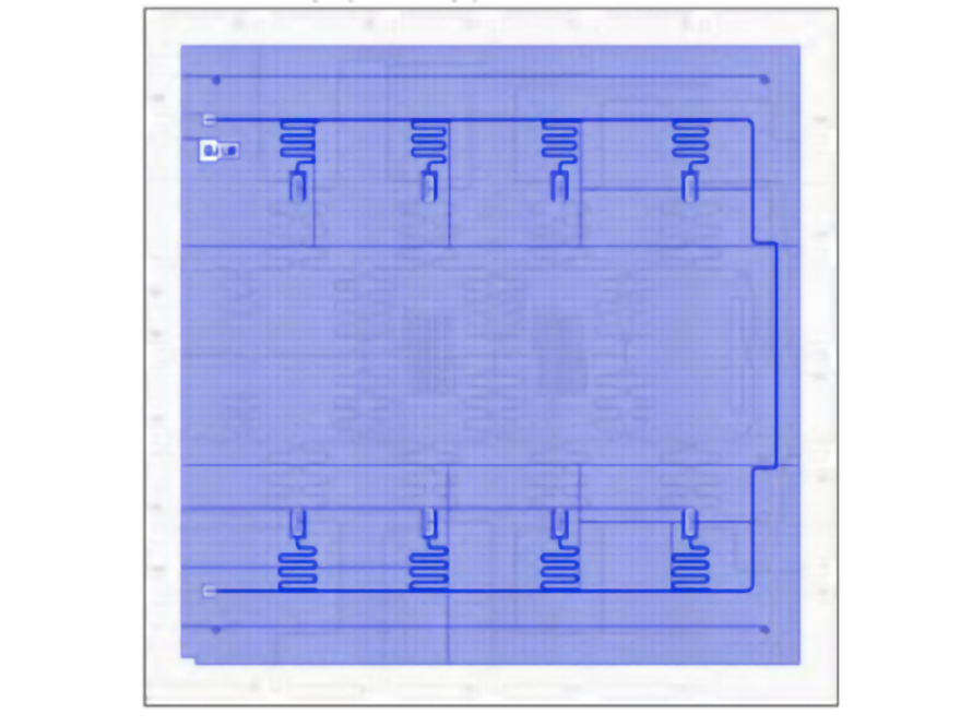 Schematic of Quantum Processor Unit 890.