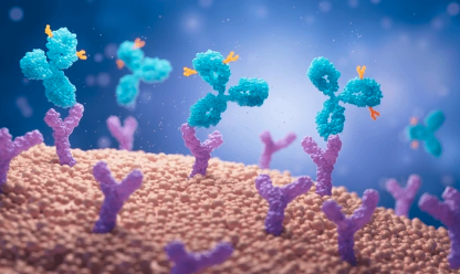 antibodies binding to human cell receptors